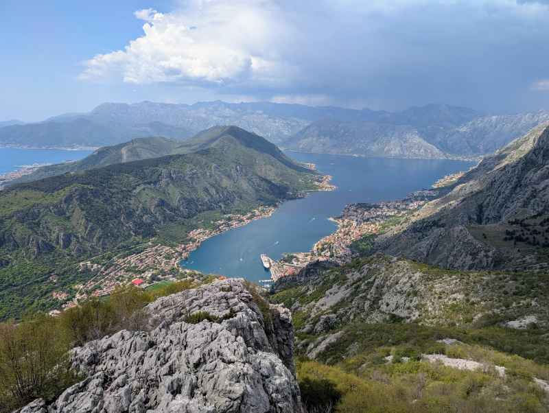 Kotor-Serpentinen und Skadar-See