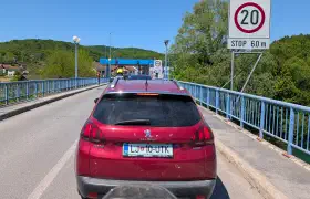 Rückfahrt: von Jajce nach Hause
