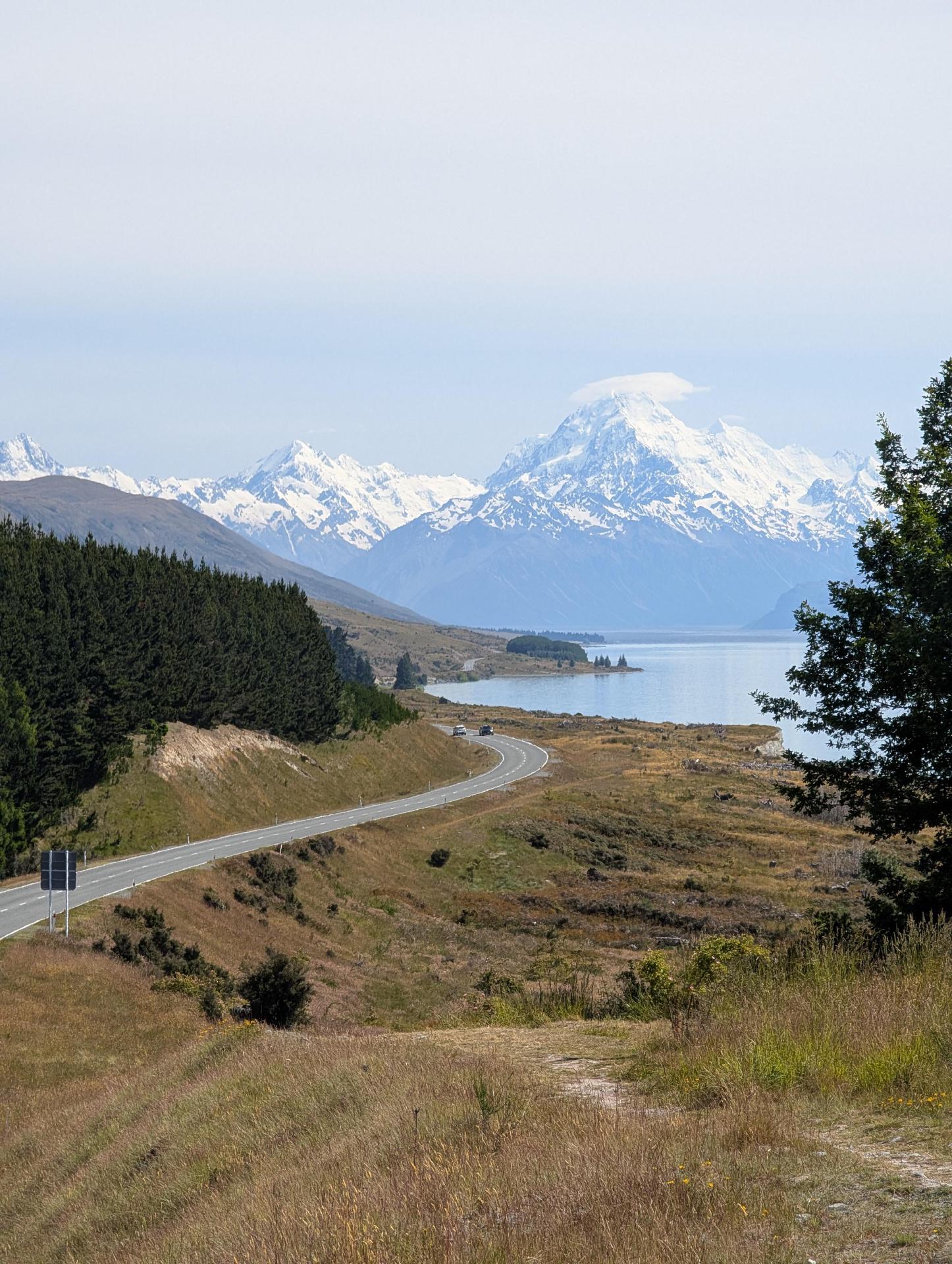 Der ikonische Blick am Lake Pukaki