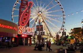 Nachts in Niagara Falls