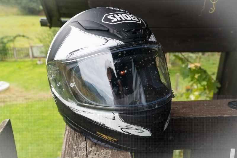 Neuer Helm getestet...