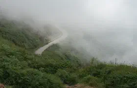 Auf dem Weg nach Vang Vieng