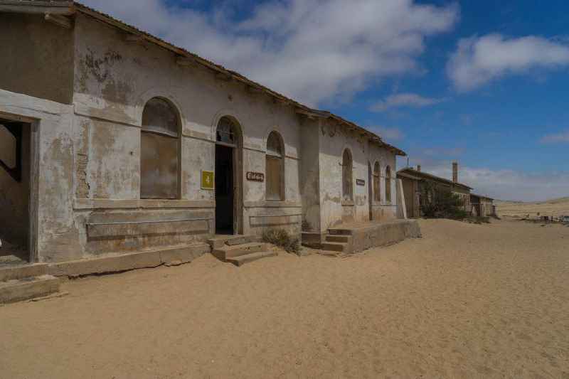 In der Geisterstadt Kolmanskop