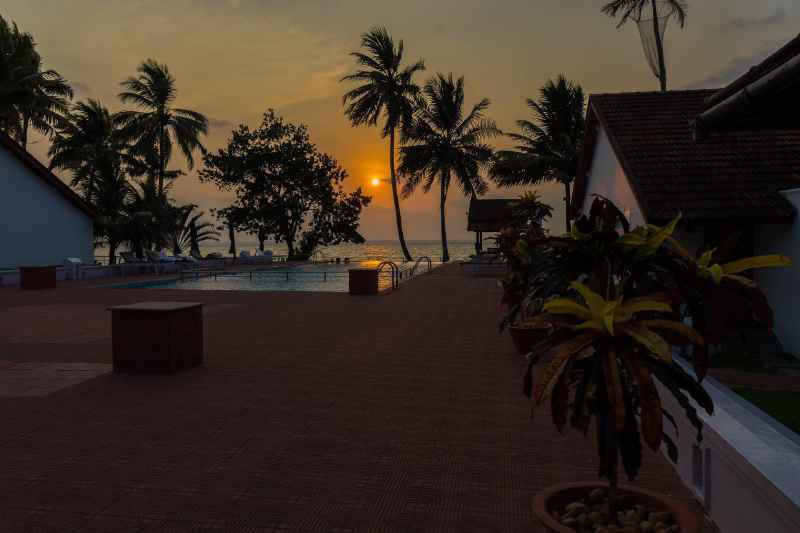 Hotel an den Backwaters