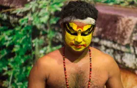 Kathakali Tanzveranstaltung