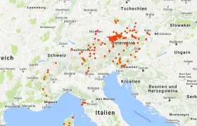 Frankreich - Italien - Schweiz Tour im Überblick
