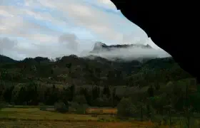 Endlich schnee am Schafberg